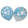 Transparent balloon suitable for photo sessions, decorations, 12inch, increased thickness, cloud