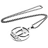 Accessory stainless steel, football necklace, chain, pendant suitable for men and women