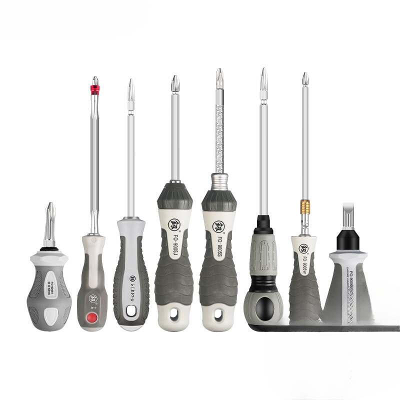 Fukuoka, Japón, destornillador de doble propósito de alta resistencia, herramientas eléctricas con destornillador magnético de doble cabeza