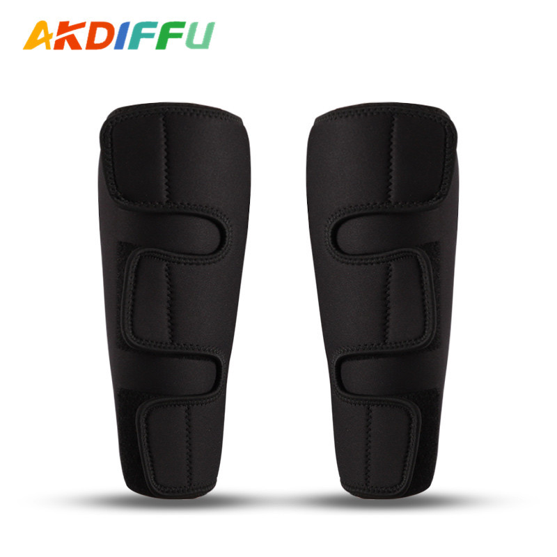 Transfronterizo fitness protección de pantorrillas engrosada levantamiento de pesas cuclillas pierna Protección material de buceo soporte de presión pierna protección fabricante