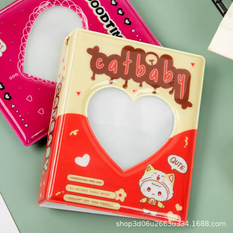 【厂家直销】ins风宝丽来3寸拍立得mini单格光面相册小卡追星卡册