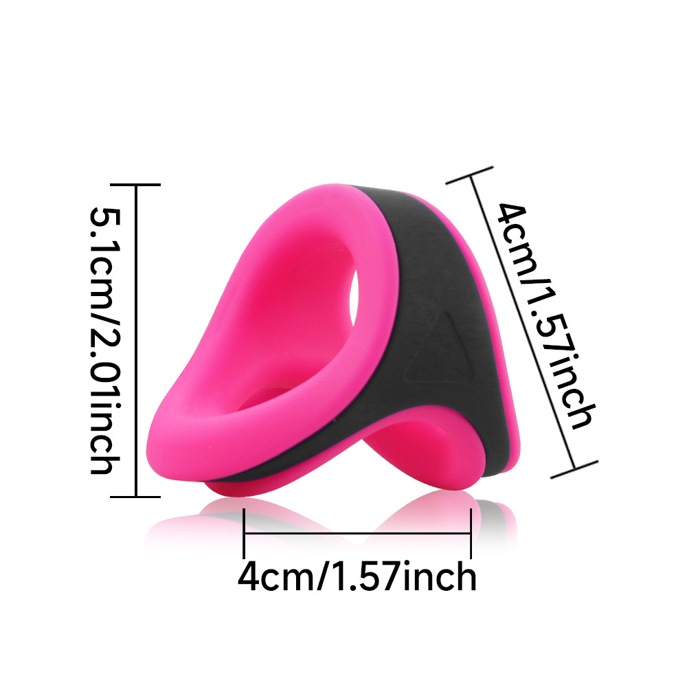 로즈 레드-블랙 혼합 색상