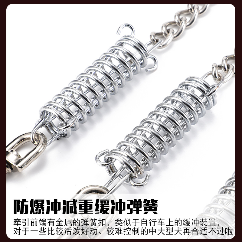 Correa para perros a prueba de explosiones para entrenamiento, correa para perros corta, para perros medianos y grandes, correa para perros de un solo paso