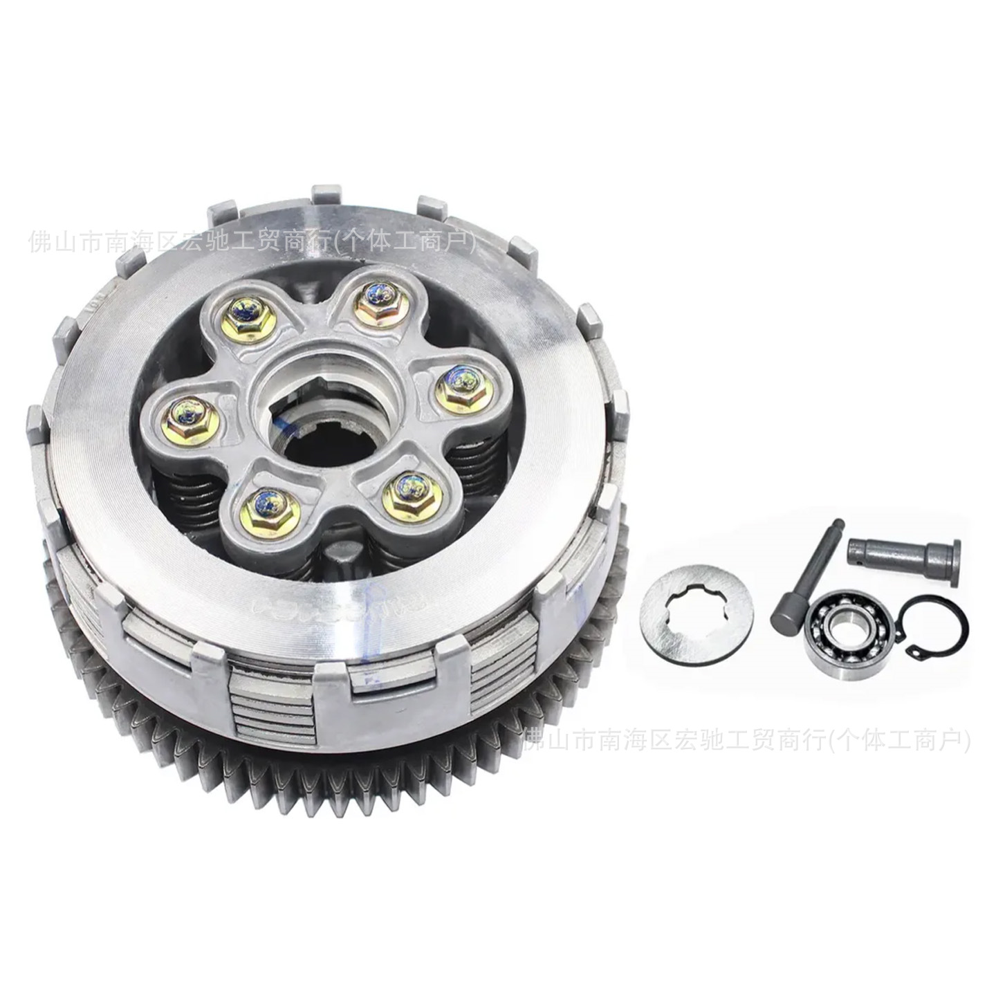 Mexico Meikeduo Motorcycle Parts Clutch Assembly Ft/Cg150 6-Pole 6-Plate Dm200 Rt250Zs
