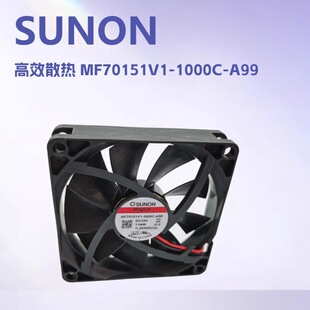 ȫ��ԭ�b MF70151V1-1000C-A99 ̨����׼SUNON  7015 12Vɢ���L��