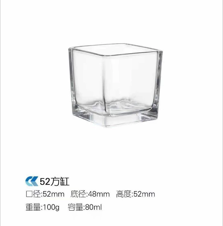 Lijiao Candid Cup Домашний DIY самодельная свеча, ароматерапия, стеклянная чашка, пустая воск, стеклянная спальня, прозрачная подсвечник