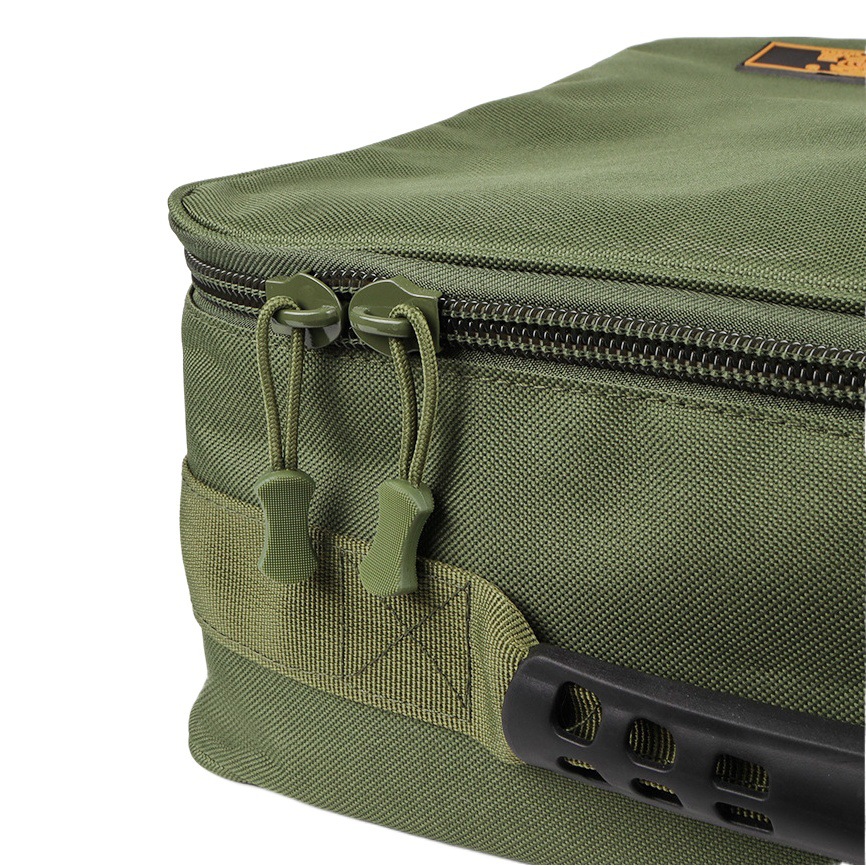 W.P.E BOLSA DE PESCA 1 bolso carpa rueda de pesca aparejos de pesca 37*37*15cm bolsa de rueda de pesca a prueba de salpicaduras accesorios de pesca de agua