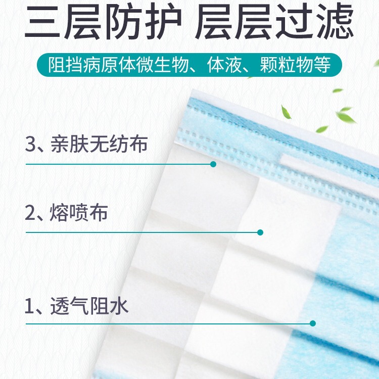 海氏海諾外科滅菌マスク使い捨てマスク耳掛式平面形10匹入/袋a087|undefined