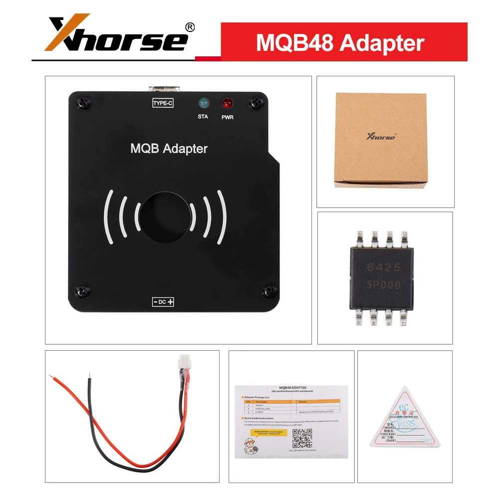 Адаптер XHORSE XDMQBAGL MQB не требует разборки приборной панели, адаптер MQB48.