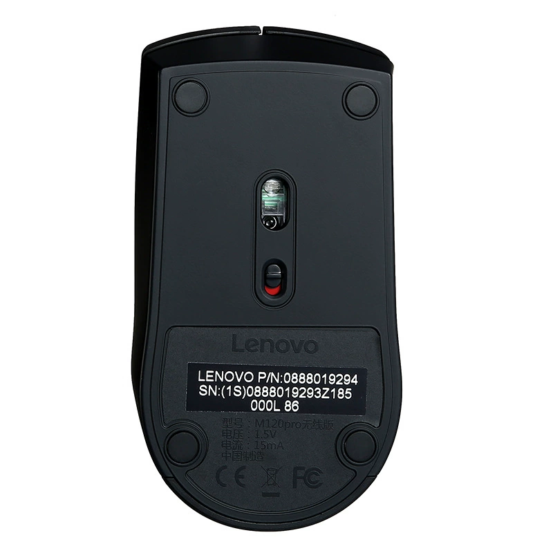 Lenovo Mute Mouse Pro, тихая мышь, ручная для ноутбука, бизнес-версия