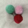 环保精修开司米涤纶丝毛球