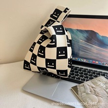 ins网红新款少女针织包手提包手拎包背心包包日韩百搭户外针织包