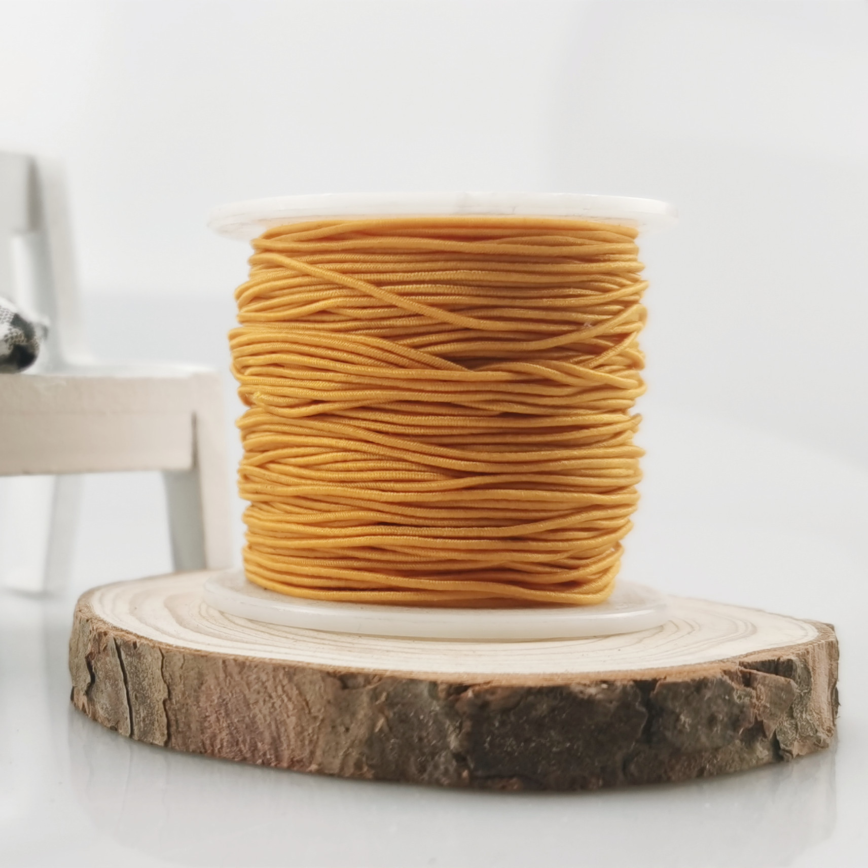 Núcleo elástico cuerda Wenwan cadena Buda cuentas pulsera artesanía banda elástica cuerda en stock al por mayor