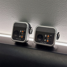 复古MP3扬声器适用airpods4代保护套2/3代pro2苹果蓝牙耳机壳个性