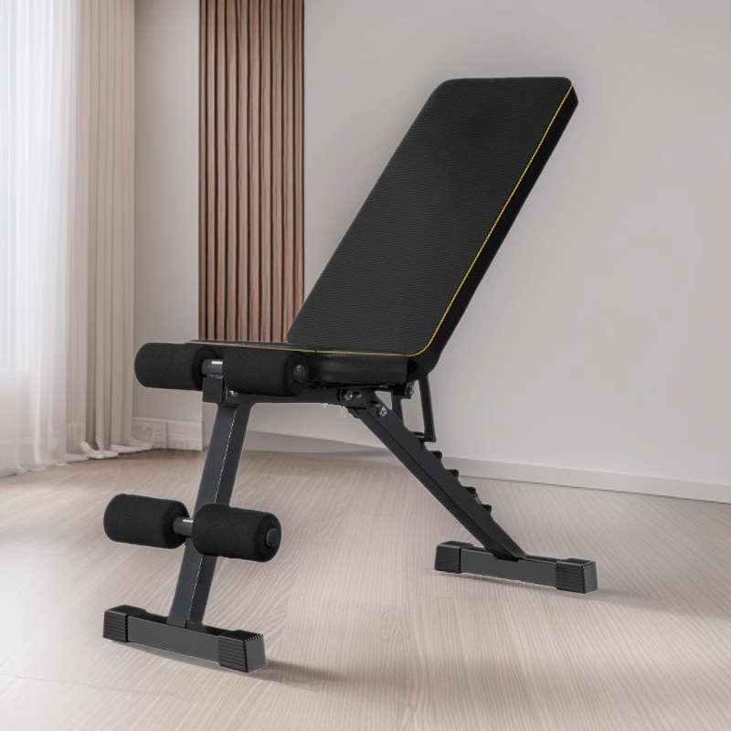 Folding Dumbbell Bench Fitness Bench Fitness Chair Sit-Up Board Fly Bird Bench Press Bench Chair Preacher Bench Sit-Up Abdominal Exercise Machine