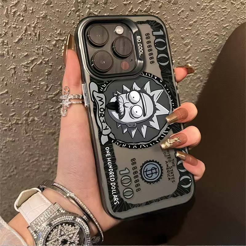 Nueva funda para teléfono móvil iphone16 aplicable europea y americana Apple 15promax/14 anti-caída 13pro12 funda dura 11xr
