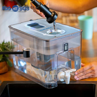Cross-border Hot-selling Clean Water Tank Household Direct Drinking Super Large Filter Kettle Kitchen Refrigerator Water Purifier Outdoor Camping Filter Water Tank