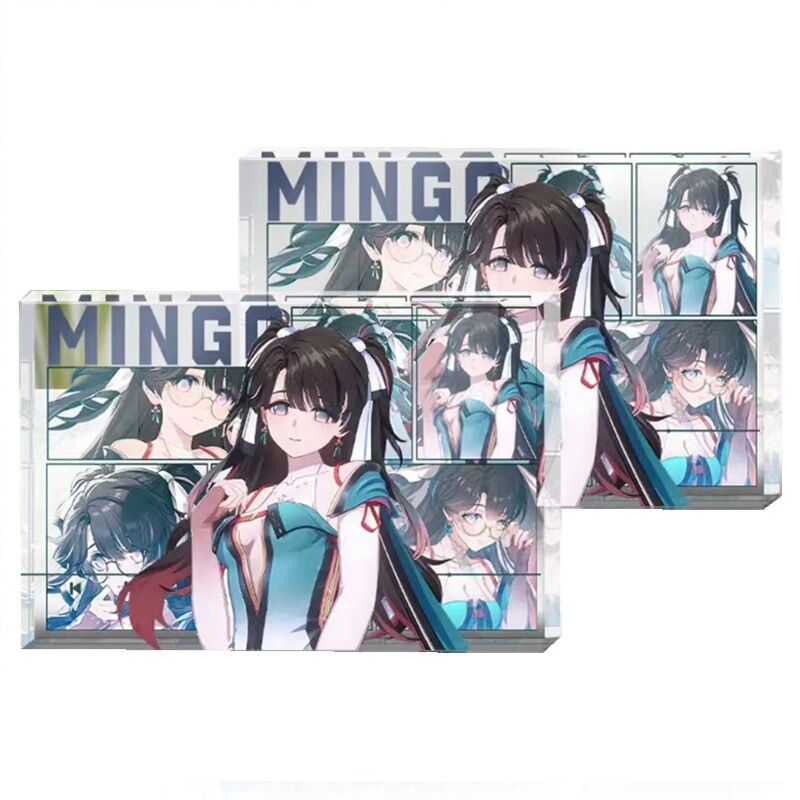 アクリルアニメカードレンガ、アクリルデスクトップ装飾品、アクリルトレンディなクリエイティブコンテンツを生産する専門工場|undefined