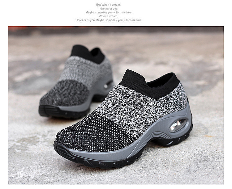 Damen-Sportschuhe, Arbeitsschuhe, Turnschuhe, Gummisohle, rutschfest, leichtes Schuhwerk_voghion.com
