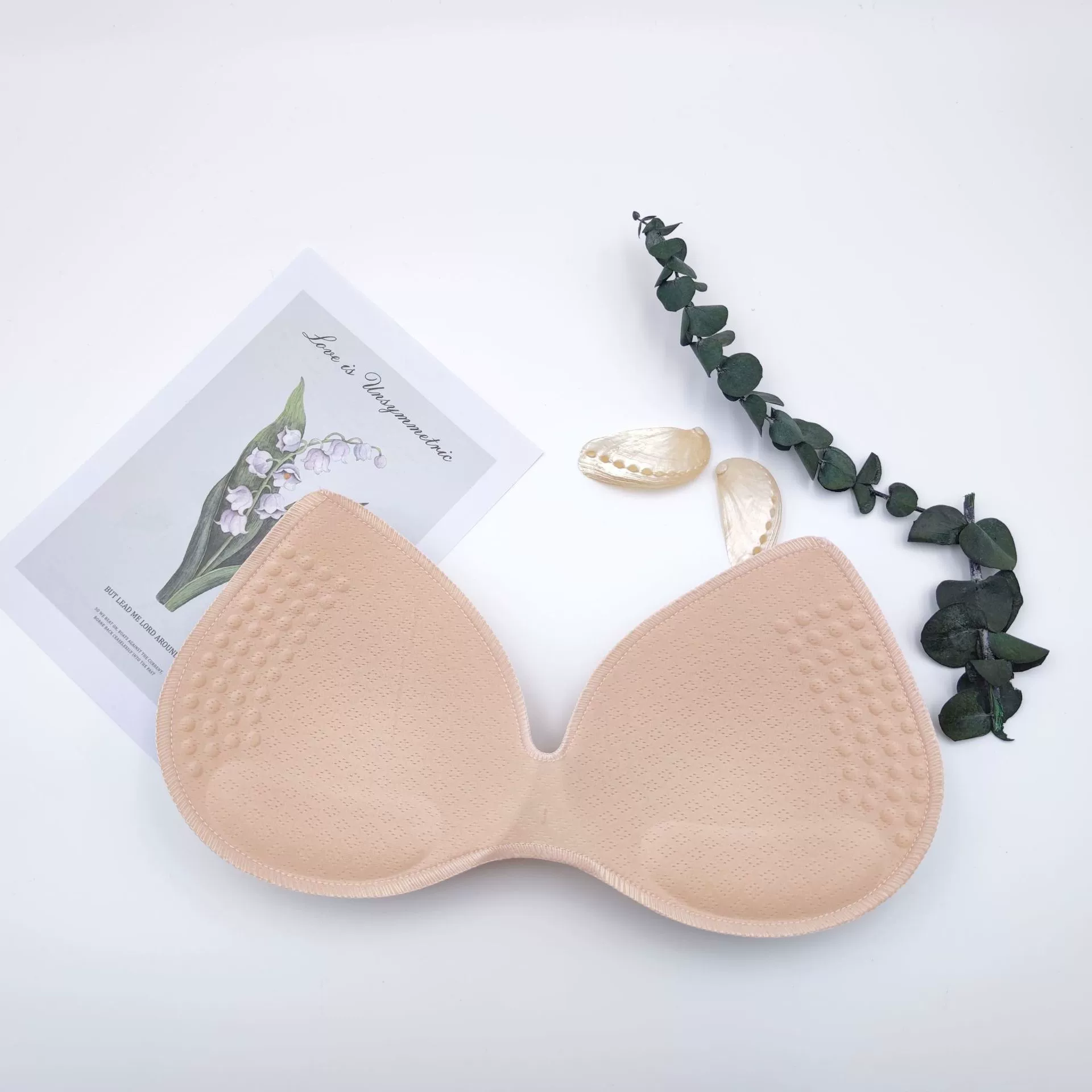 Underwear, breast pads, breathable thin cloth, supporting bra top, beautiful back