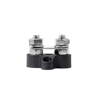 Power supply, ignition system accessories, machinery equipment heavy duty single - m8-double-wiring-bolt-black-one