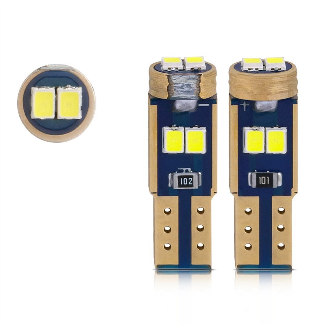 Новый от производителя T5 2016 6 SMD высокосветящаяся лампа для чтения 12V, индикаторная, яркая приборная подсветка