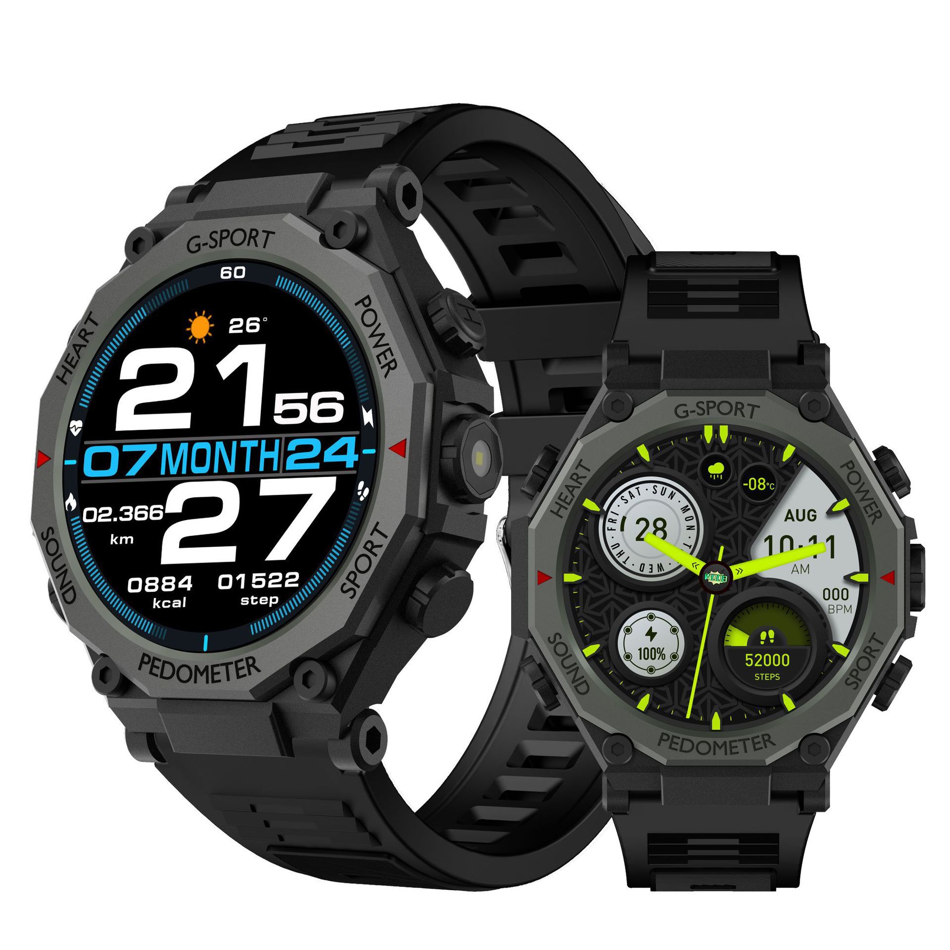 Huaqiangbei Gt6 Pro Smart Watch Cross-Border Round Screen Dynamic Island Bluetooth Call Outdoor Men's Sports Watch