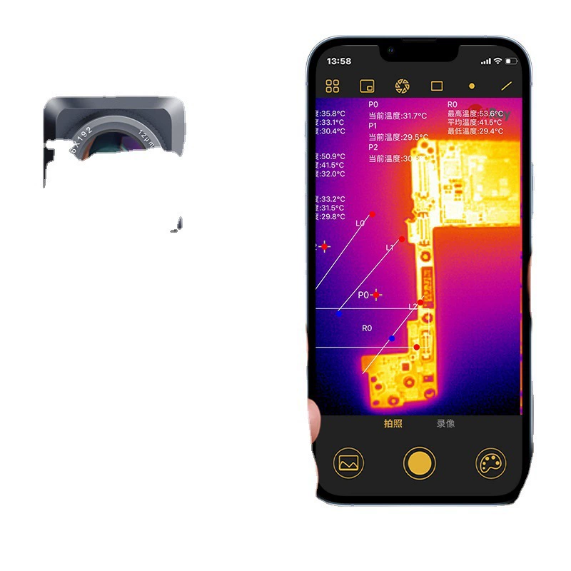 Тепловизор Arrow T2S+ — -20–450 °C, HD инфракрасный модуль для обслуживания плат