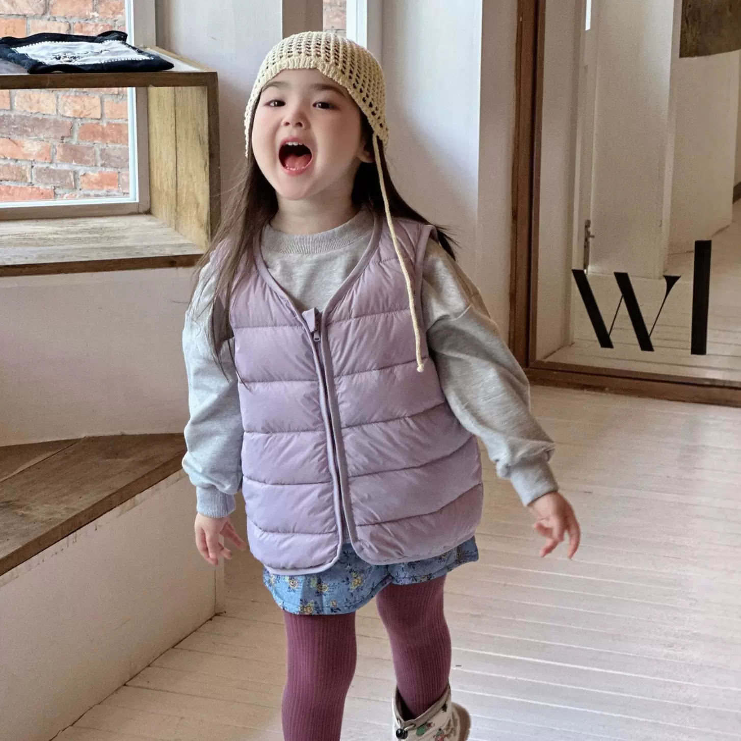 儿童50白鸭绒轻薄羽绒保暖马甲背心秋冬男女童内胆坎肩宝宝羽绒