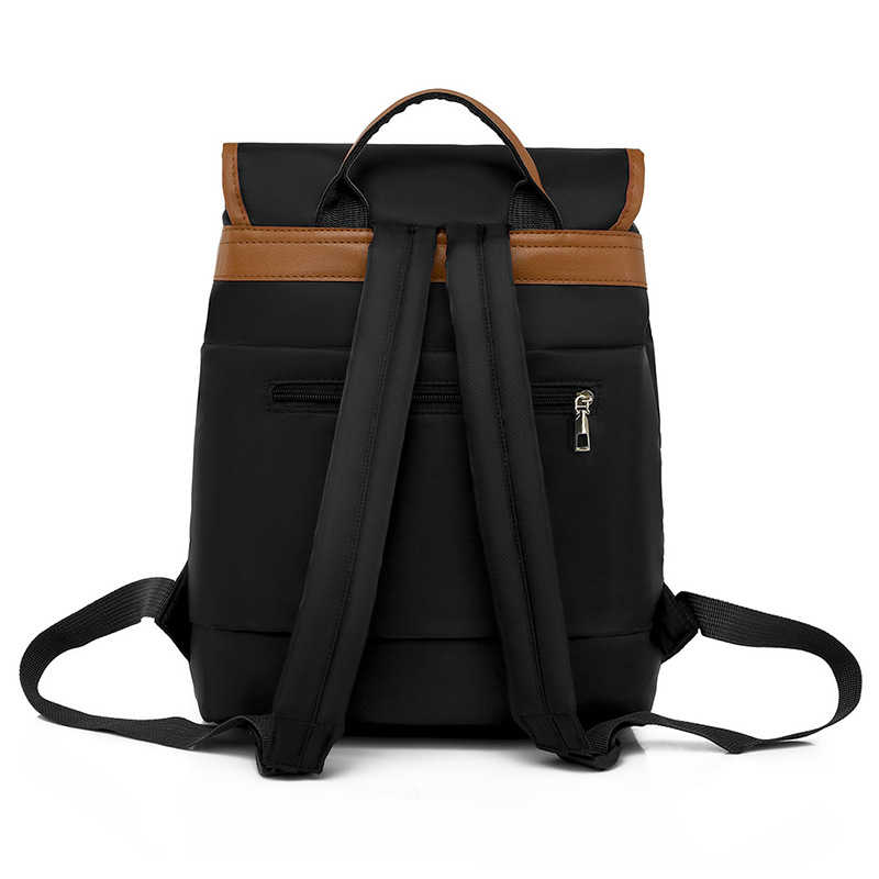 2023 nueva versión coreana de la mochila Oxford para mujer moda contraste color gran capacidad estudiante de secundaria computadora mochila escolar marea