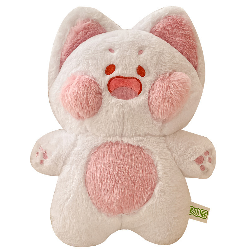 Auténtico peluche Dudu Meow, adorable gatito mapache, muñeco coleccionable para niñas._voghion.com