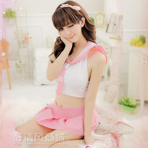 Sexy underwear, game uniforms, character clothing, pure Japanese blue and white student clothing manufacturers wholesale and dropshipping