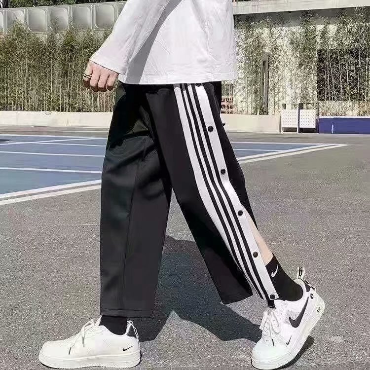 Straight Casual Pants Men's Row Pants Loose Basketball Sports Pants Men's Spring and Autumn Pants Men's Korean-style Trendy Straight Casual Pants Men's Row Pants Loose Basketball Sports Pants Men's Spring and Autumn Pants Men's Korean-style Trendy