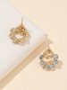 Universal small design brand earrings, 2022 collection, simple and elegant design, trend of season