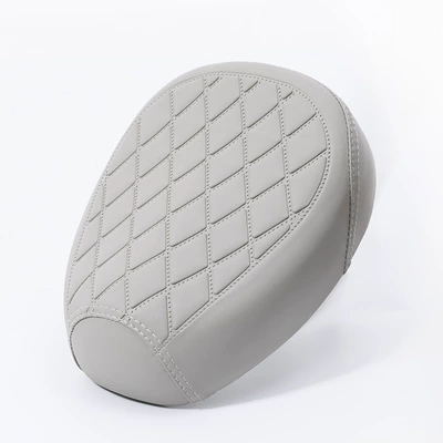 Electric Vehicle Seat Cover Waterproof and Sun-Proof Small Electric Vehicle Seat Cover Universal for All Seasons Wear-Resistant Leather Electric Vehicle Seat Cushion (Electric car cushion) - c180-lime-grayfront-seat-cover-nothing