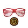Red frame white film [smiling face]