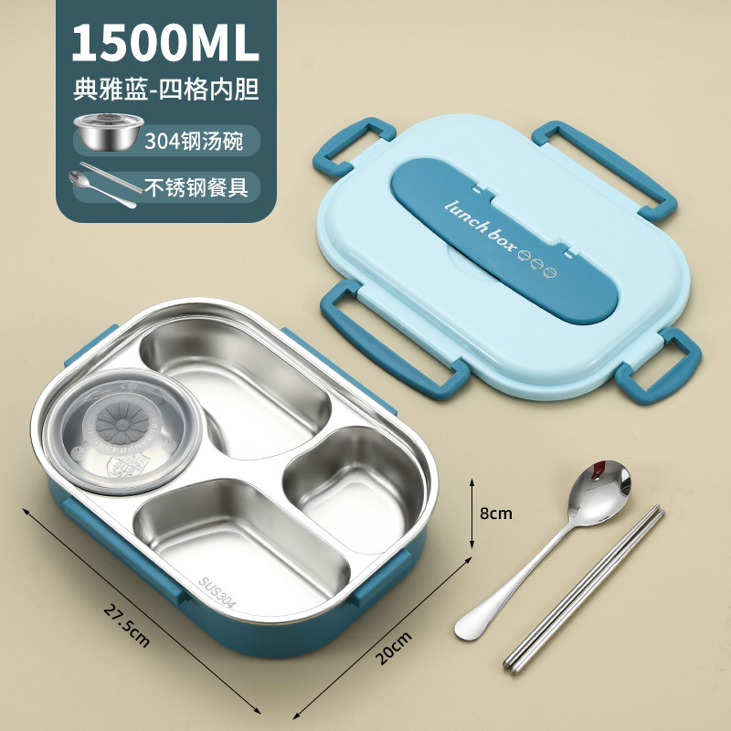 学生用弁当箱、サラリーマン用特殊保温弁当箱、電子レンジ加熱、ステンレス仕切、携帯用密封鮮度弁当箱|undefined