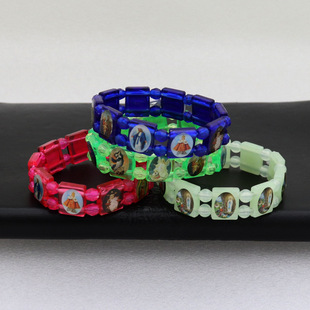 Cross-border e-commerce foreign trade PVC rosary stitching elastic bracelet handmade DIY woven men's and women's atlas hand row