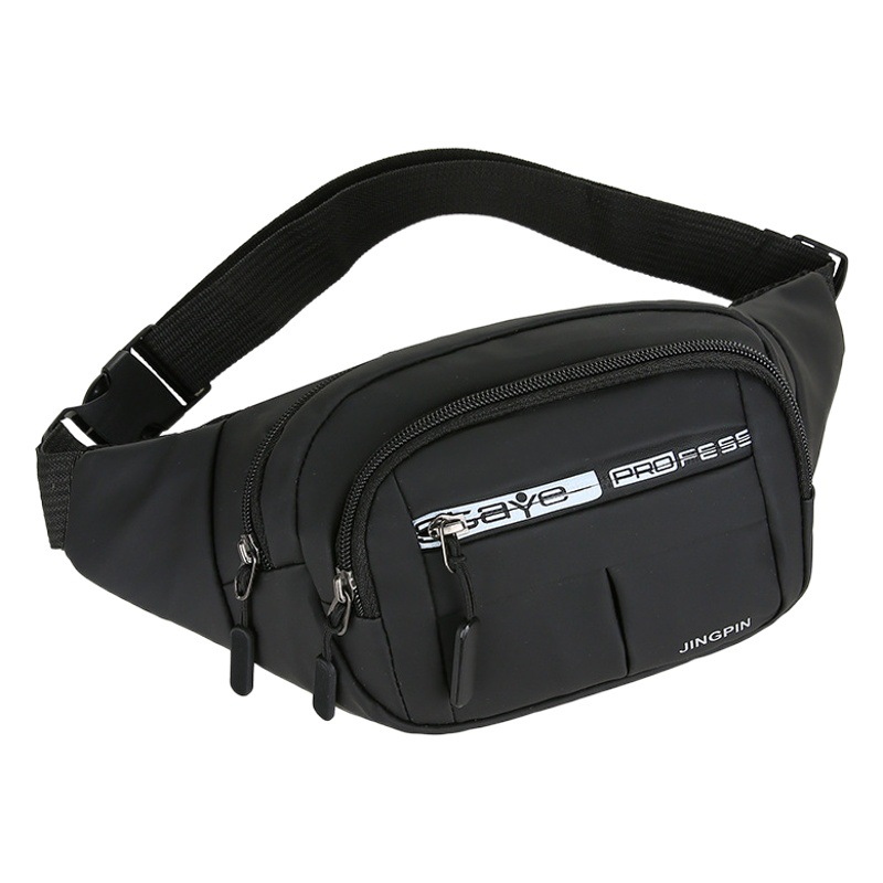 Factory direct men's waist bag women's leisure sports messenger bag business cash register waterproof outdoor mobile phone waist bag