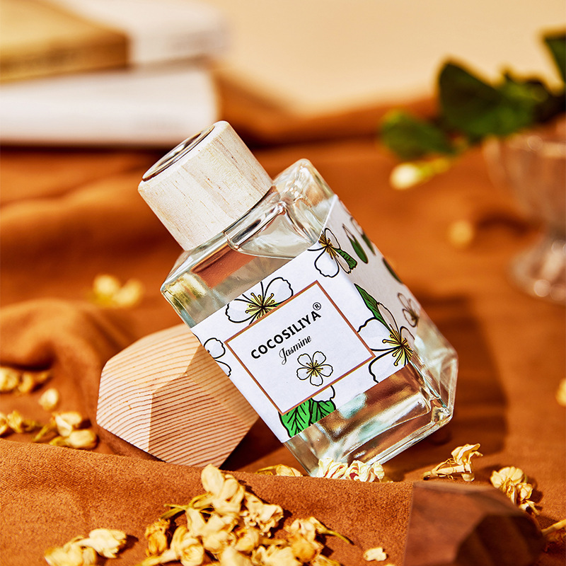 Nueva fragancia floral aromaterapia libre de fuego aceite esencial ratán fragancia hogar interior Hotel aire fragancia aromaterapia decoración fragancia
