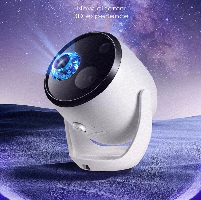 3D Dynamic Galaxy Starry Sky Projection Lamp Cross-Border Atmosphere Starry Night Light Full of Stars Bedroom Room Romantic Gift