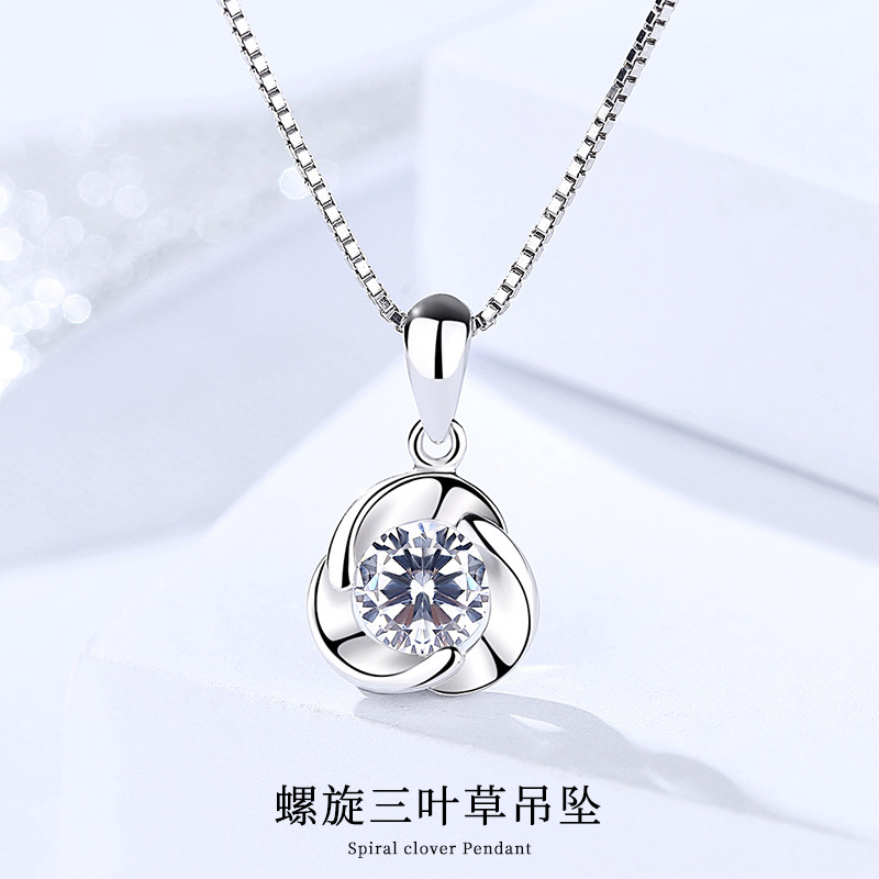 Damira 925 sterling silver pendant femal...