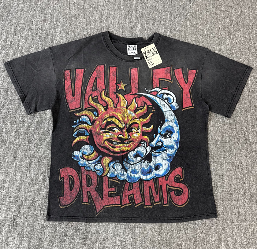 washed vintage graphic T-shirt design 6