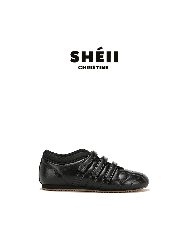 [Sheii Su Yinyin] Moda y esencia ~ Tres funciones casuales de velcro Mary Jane zapatos individuales zapatos de bolos para mujer