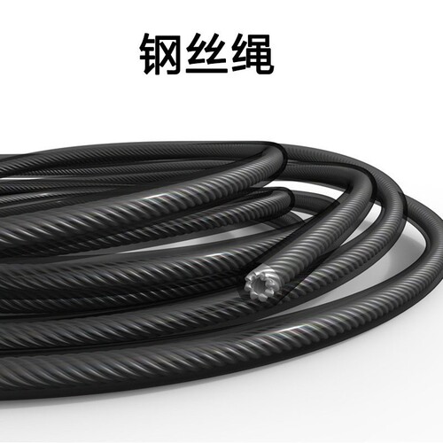 Factory direct supply cross-border bearing load wire skipping rope for student high school entrance exam special physical training bearing load skipping rope