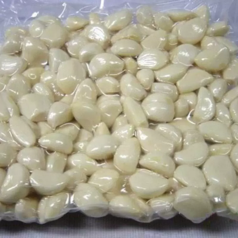 剥皮蒜米一斤装好的新蒜大蒜手工去皮蒜米蒜瓣干大蒜头包邮跨境