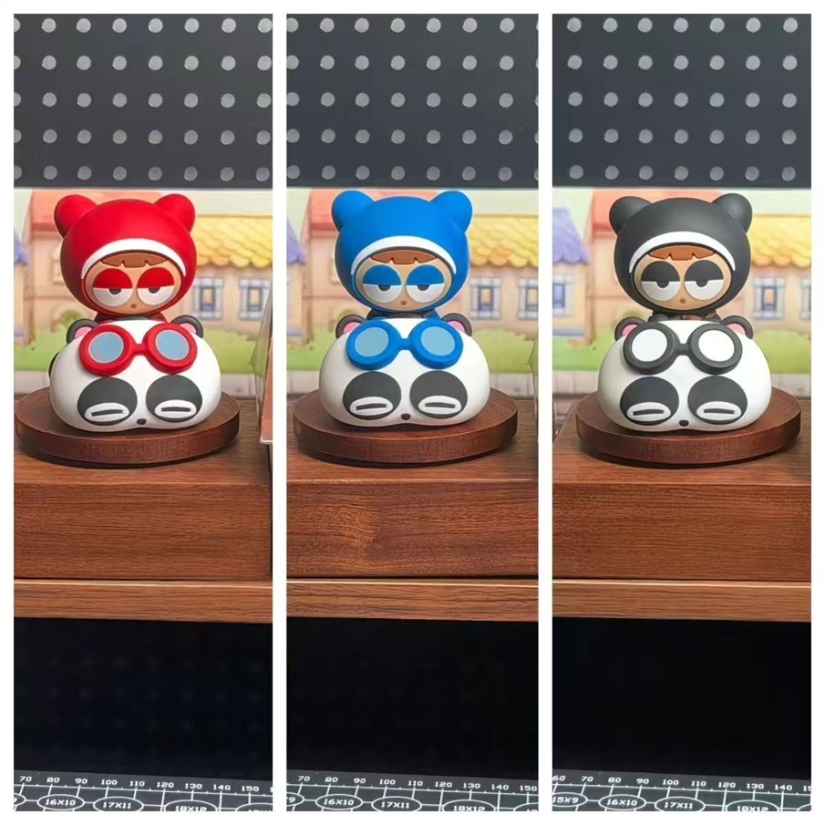Racing Kart Drift Baby Panda G3Pro Model Figurine Game Figure Toy Desktop Decoration Car Decoration