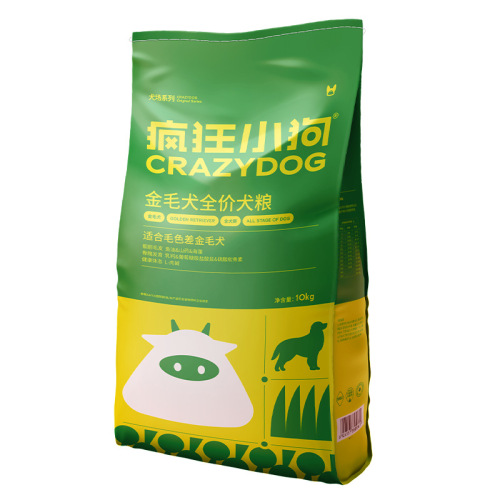 Crazy Puppy Dog Food Golden Retriever Border Collie Special Dog Food Large Dog Puppy Adult Dog General Dog Food 10kg 20 Jin