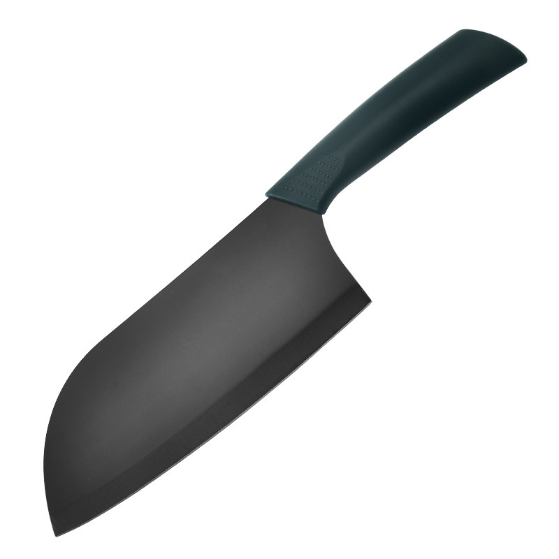 Cuchillo de cocina doméstico, ligero y afilado, cuchillo para mujer, cocina, corte de verduras, corte de carne, cuchillo multifunción de acero inoxidable
