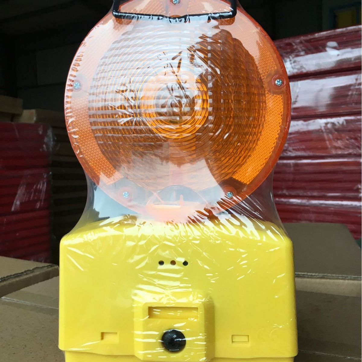 路障频闪警示灯 手提大饼灯施工安全警示灯  厂家特价直销